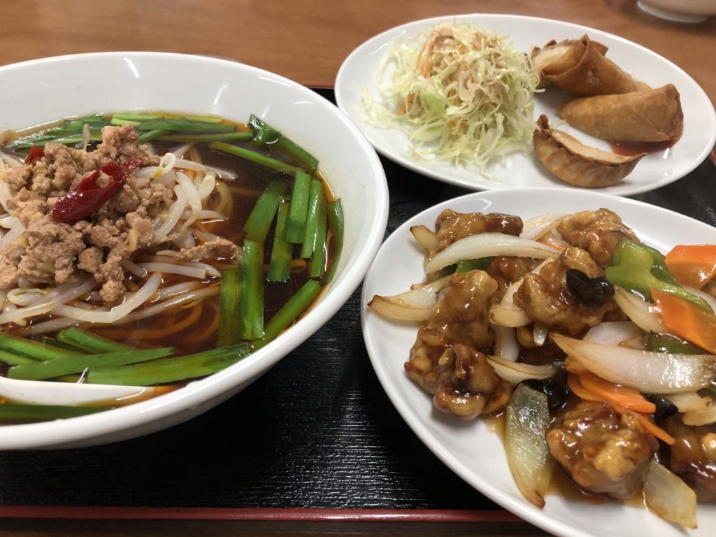 酢豚定食