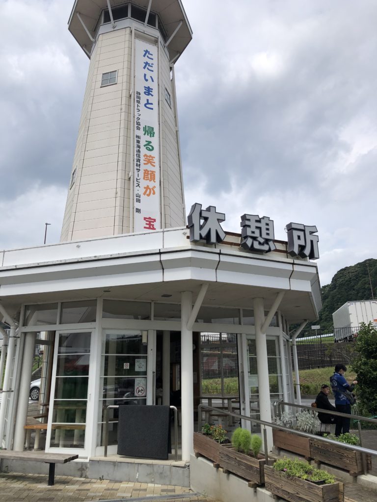 掛川道の駅内の休憩所